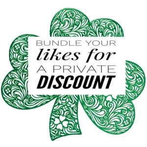 Bundle your likes to receive a discount 🍀